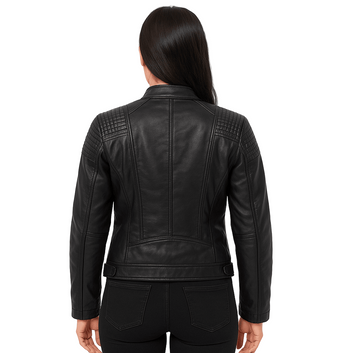 Obsidian Femme Moto Jacket