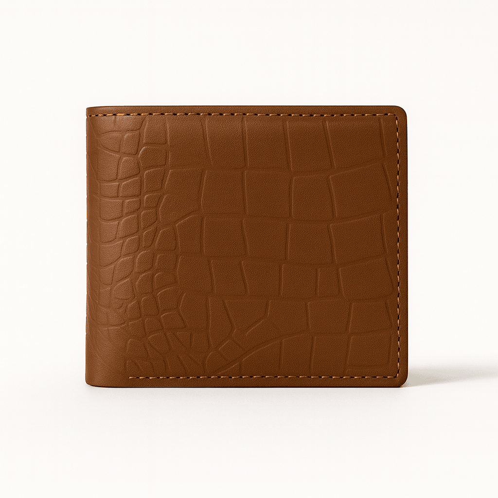 Dashim Crafts Croco-Tan Wallet