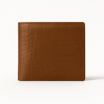 Dashim Crafts Croco-Tan Wallet