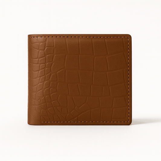 Dashim Crafts Croco-Tan Wallet