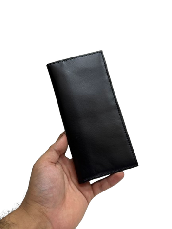 Noir Luxe Long Wallet