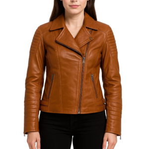The Heritage Tan Moto Jacket